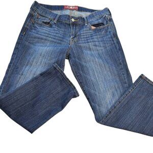 Lucky Brand EUC Women’s Boot Cut Jeans with Faded Details see description for sz